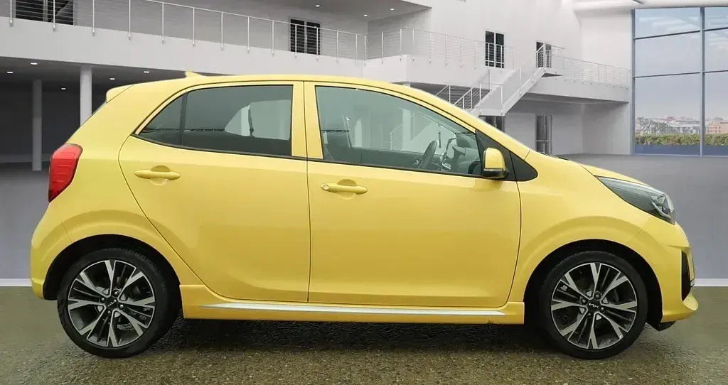 Used Kia Picanto GT-Line 2023 Yellow Hatchback