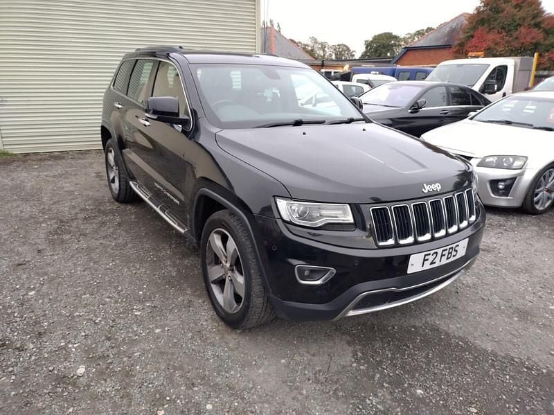 Black Used 2014 Jeep Grand Cherokee Limited SUV | £8,995 (Fair price) - Image 1/4