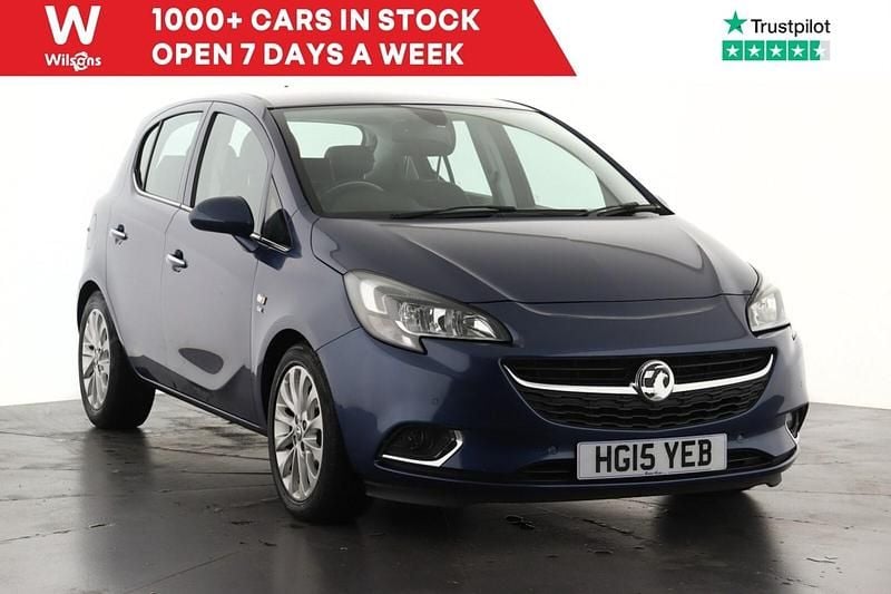 Blue Used 2015 Vauxhall Corsa Hatchback | £8,299 (A bit pricey) - Image 1/4