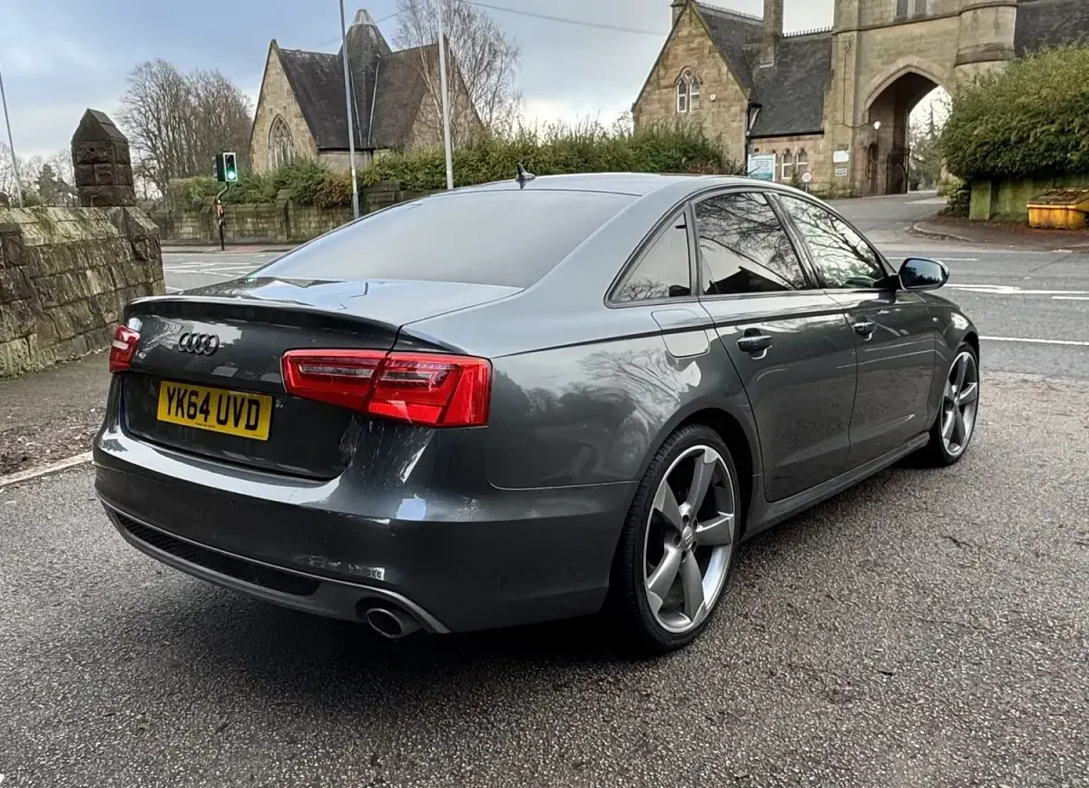 Used Audi A6 Black Edition 2014 Grey Sedan