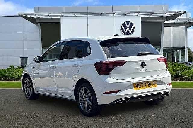 Used VW Polo R-line 95 HP (69 kW) 2023 White Hatchback