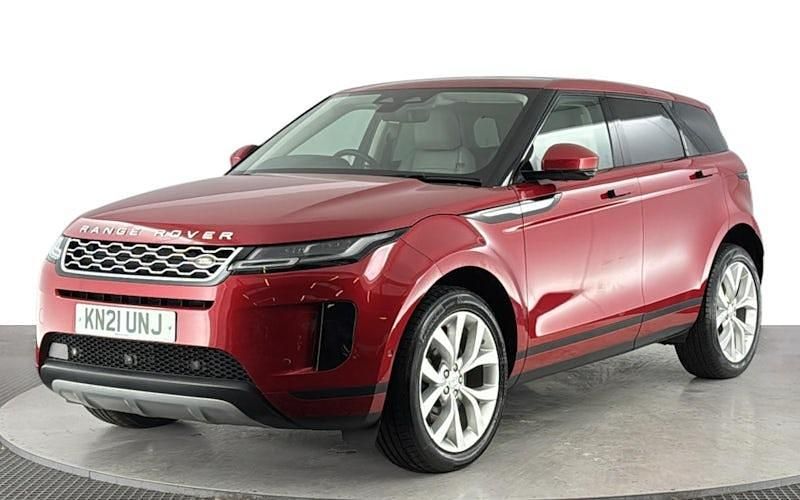 Used Land Rover Range Rover evoque SE 166 HP (122 kW) 2021 Red Hatchback