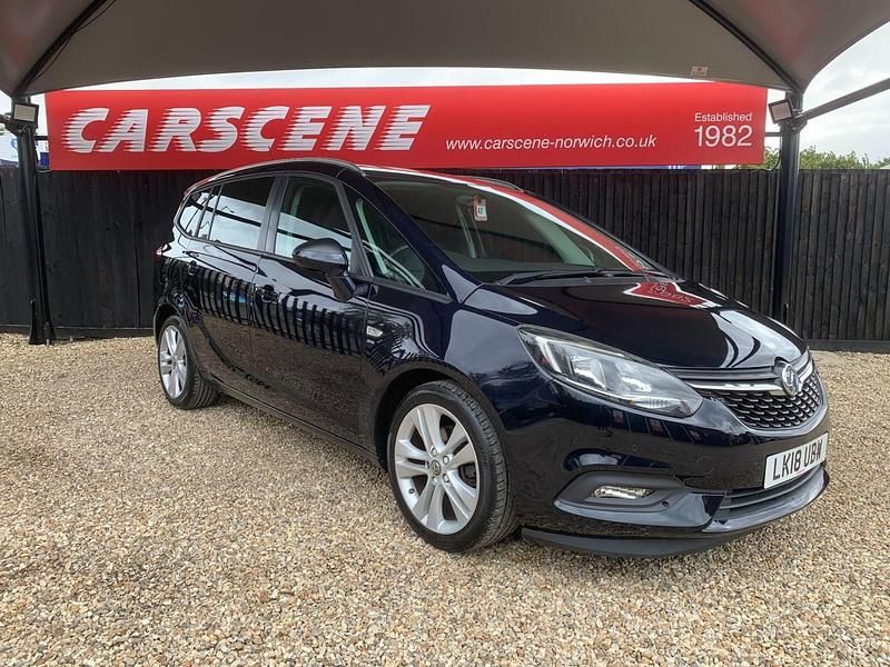 Blue Used 2018 Vauxhall Zafira Tourer SRi MPV | £6,999 (Fair price) - Image 1/3