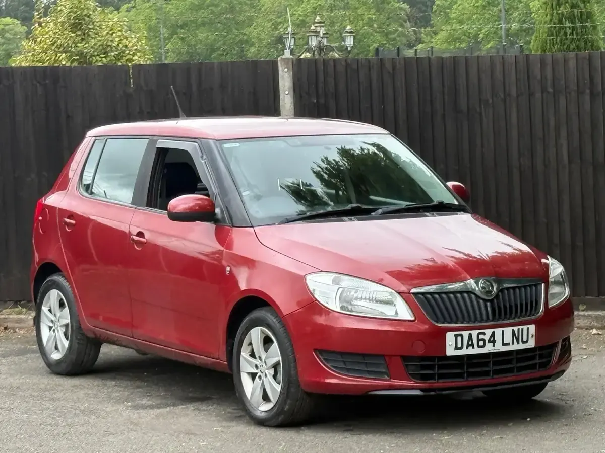Used Skoda Fabia SE 2014 Red Hatchback