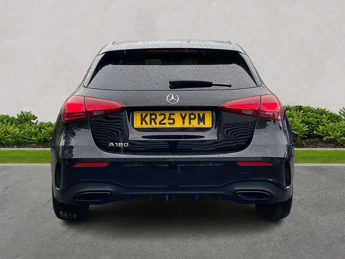 Used Mercedes A180 AMG Line Premium Plus 136 HP (100 kW) 2025 Black Hatchback