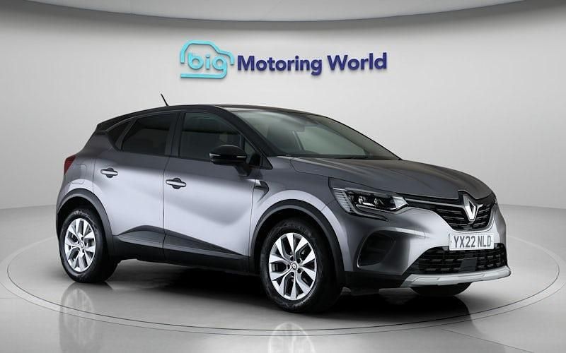 Used Renault Captur Iconic 91 HP (66 kW) 2022 Grey/black SUV