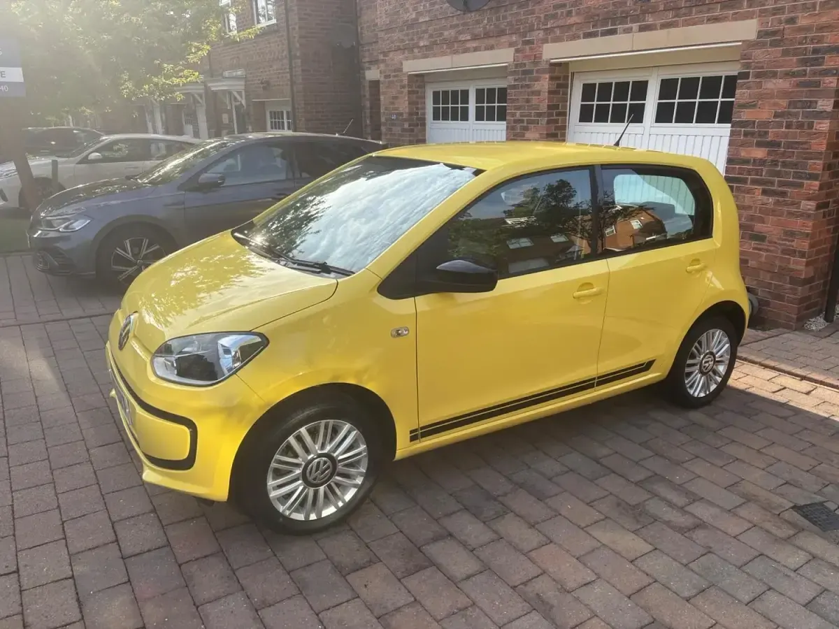 Used VW up! 2016 Yellow Hatchback