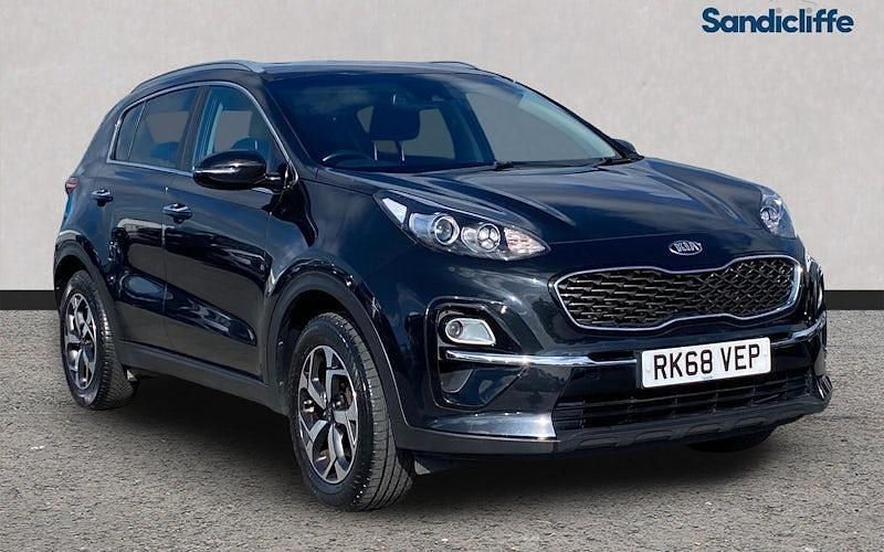 Used Kia Sportage 177 HP (130 kW) 2021 Black SUV