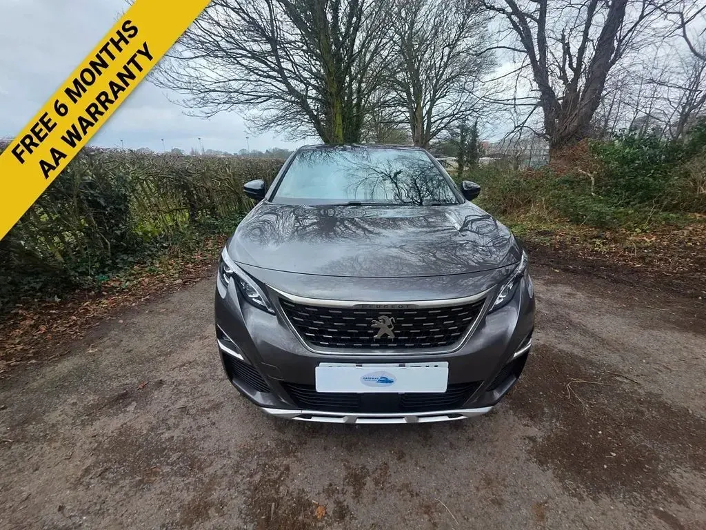 Used Peugeot 3008 GT-line 150 HP (110 kW) 2017 Grey SUV
