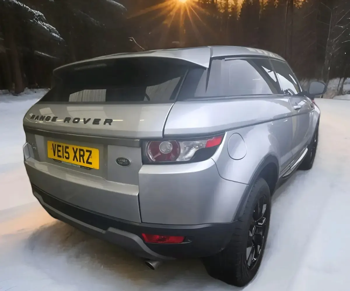 Used Land Rover Range Rover evoque Pure 2015 Silver Coupe
