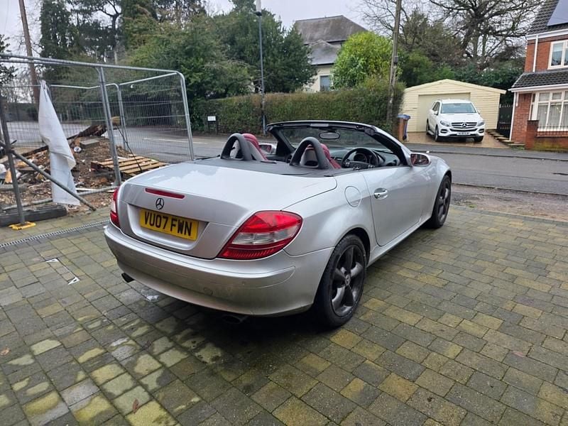 Used Mercedes SLK200 163 HP (119 kW) 2007 Silver Cabriolet
