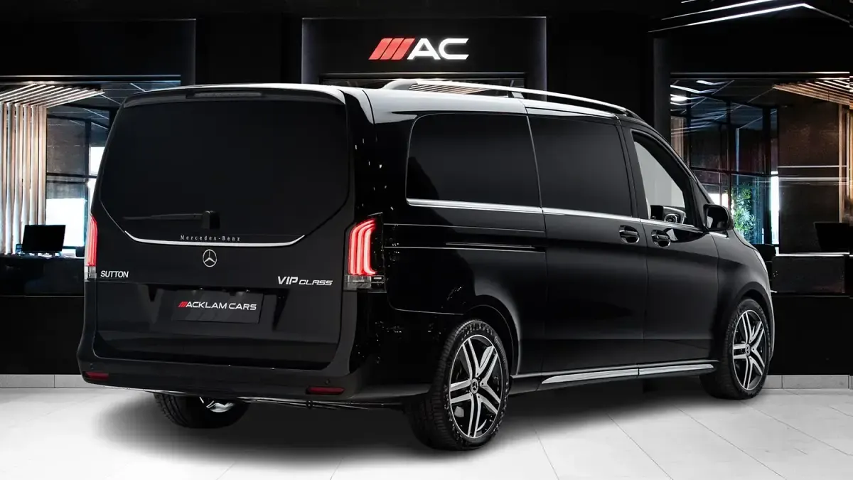 Used Mercedes V300 Exclusive 2025 Black MPV