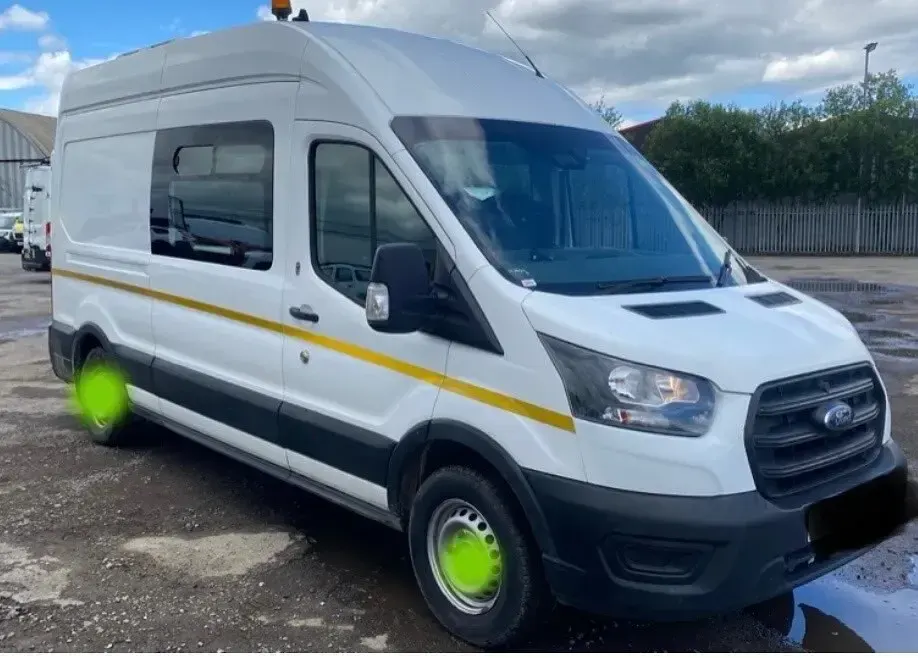 Used Ford Transit 130 HP (95 kW) 2019 White Van