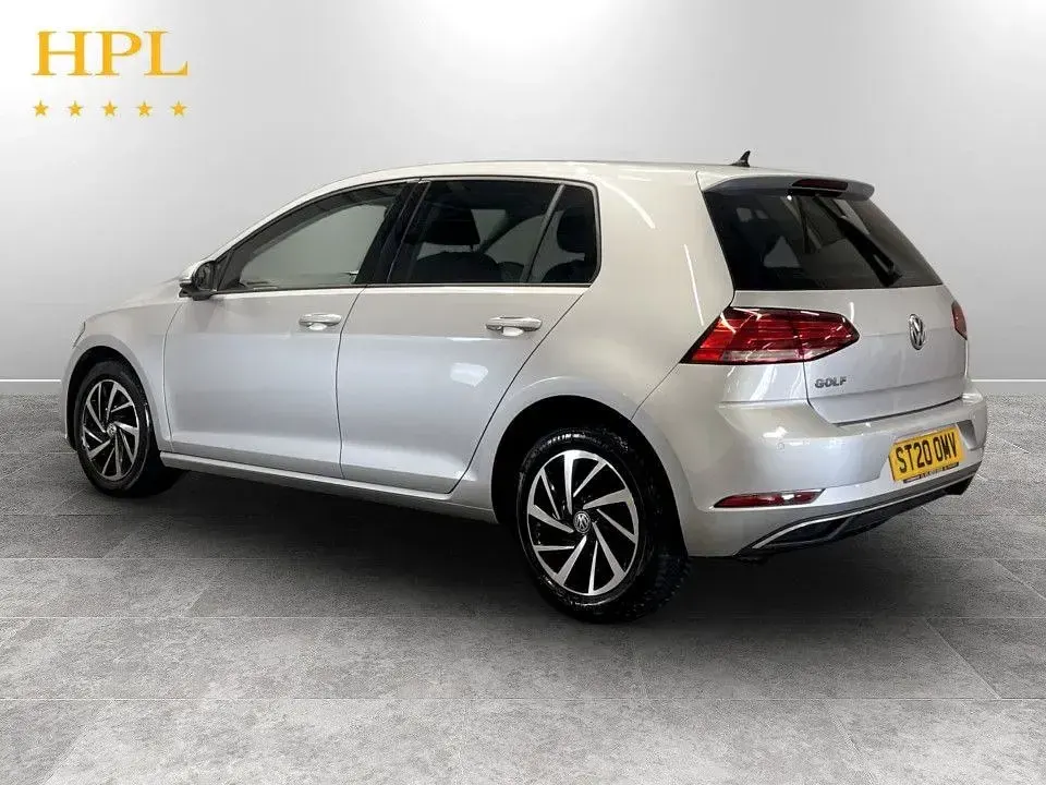 Used VW Golf VII Match 115 HP (84 kW) 2020 Silver Hatchback