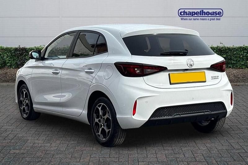 New MG MG3 2025 White Hatchback