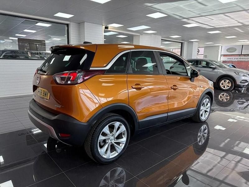Used Vauxhall Crossland X S 130 HP (95 kW) 2019 Orange SUV
