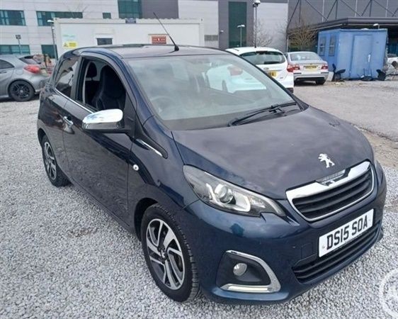 Blue Used 2015 Peugeot 108 Hatchback | £4,495 (Fair price) - Image 1/1