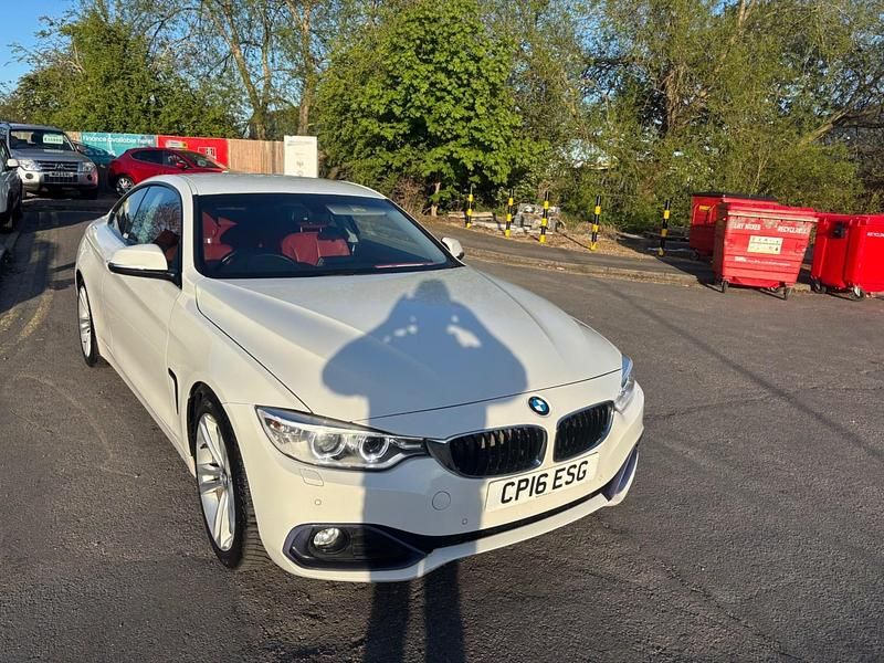 Używany BMW 420 Sport Line 2016 Biały Coupe