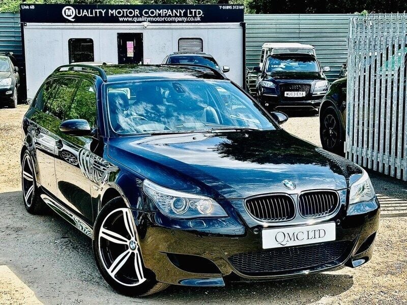 Black Used 2008 BMW M5 Shadowline Estate | £32,950 - Image 1/4