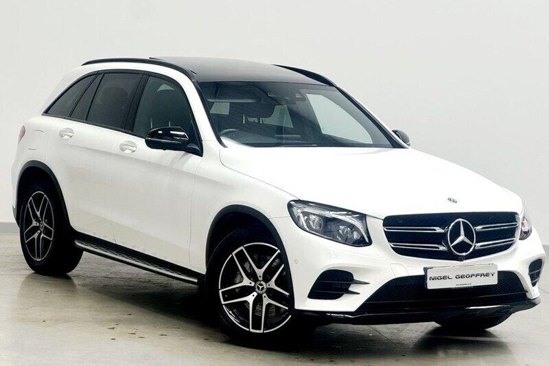 White Used 2018 Mercedes GLC250 AMG Line Premium Estate | £23,950 (Fair price) - Image 1/4