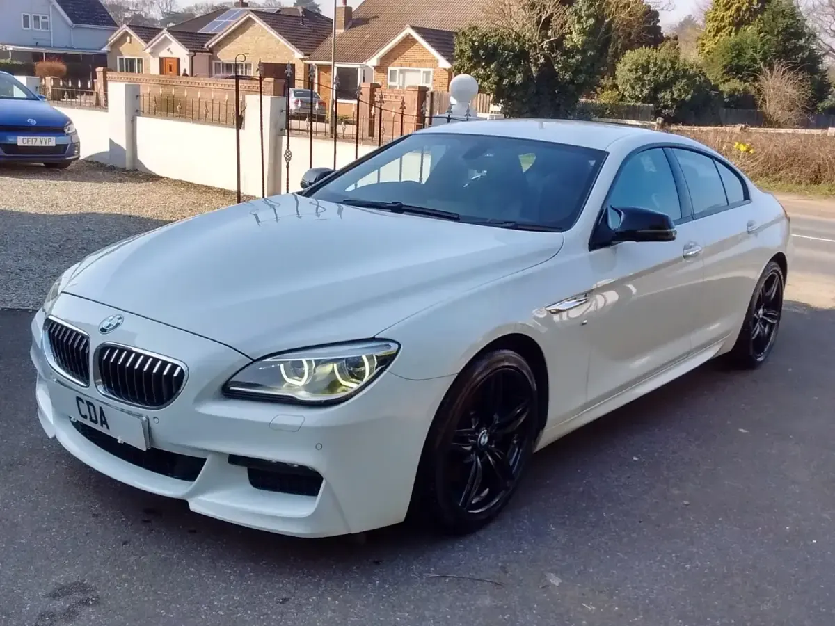 Begagnad BMW 640 M Sport 2016 Vit Sportkupé