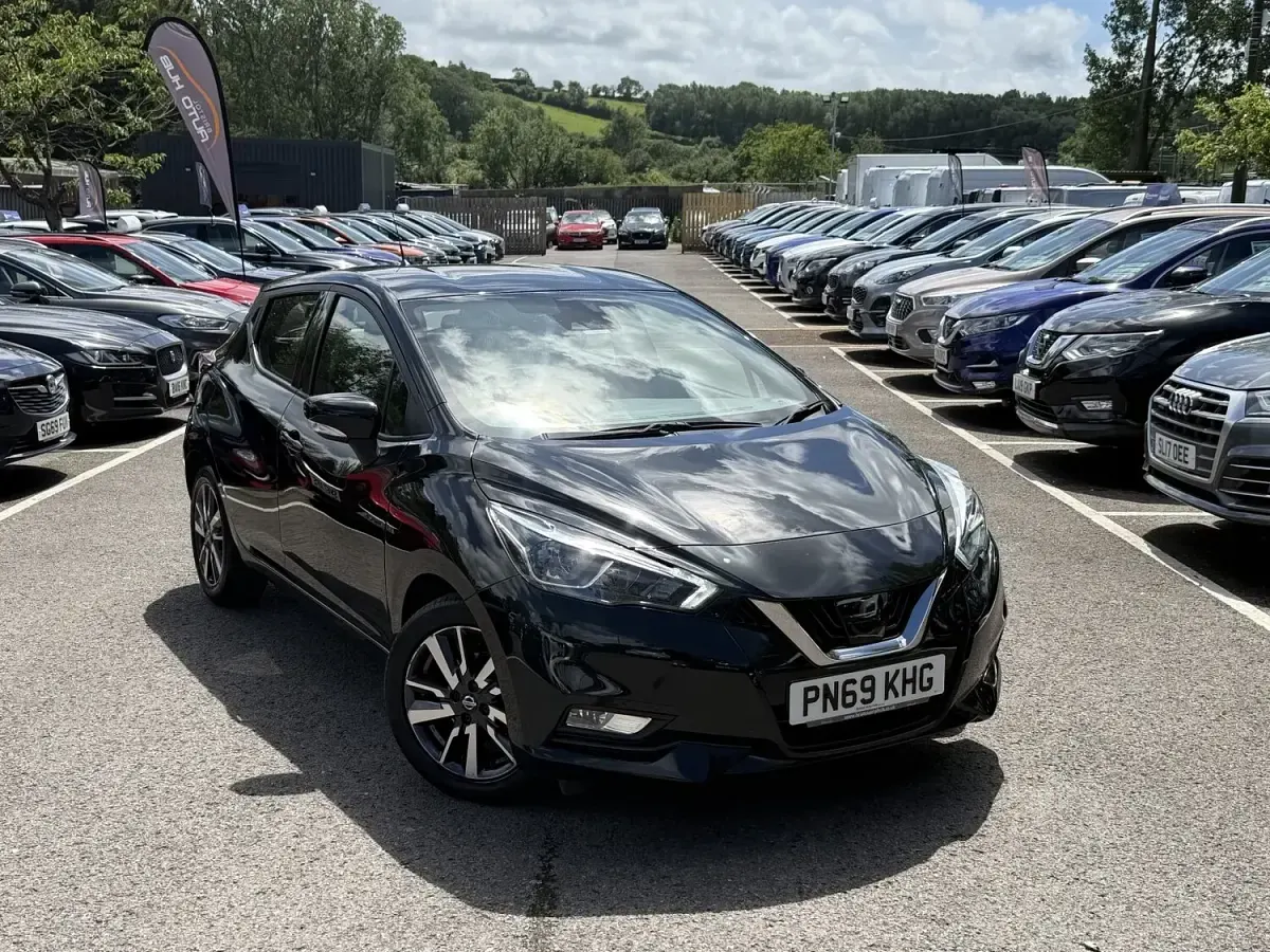 Used Nissan Micra Acenta Limited Edition 90 HP (66 kW) 2019 Black Hatchback