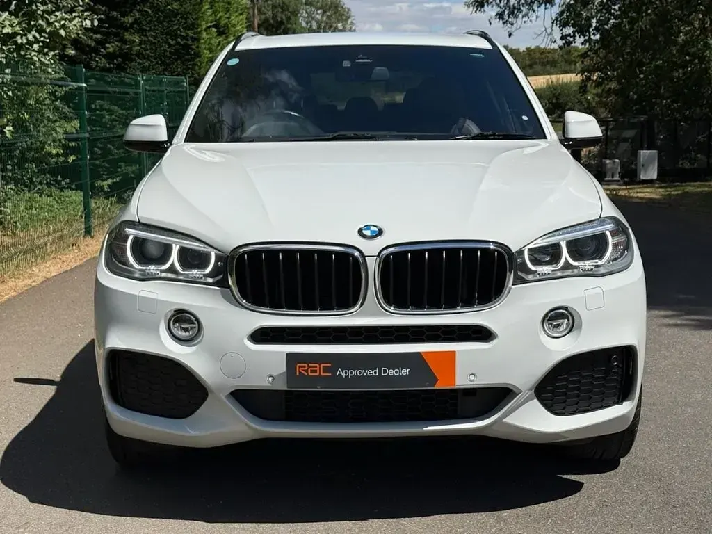 Used BMW X5 M Sport 218 HP (160 kW) 2014 White SUV