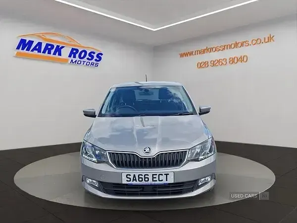 Used Skoda Fabia SE L 105 HP (77 kW) 2016 Beige Hatchback