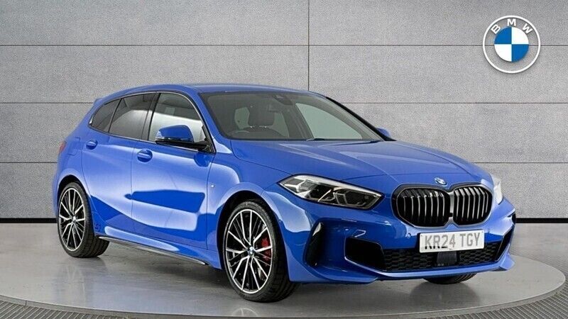 Blue Used 2024 BMW 128 Shadowline | £28,950 (Fair price) - Image 1/4