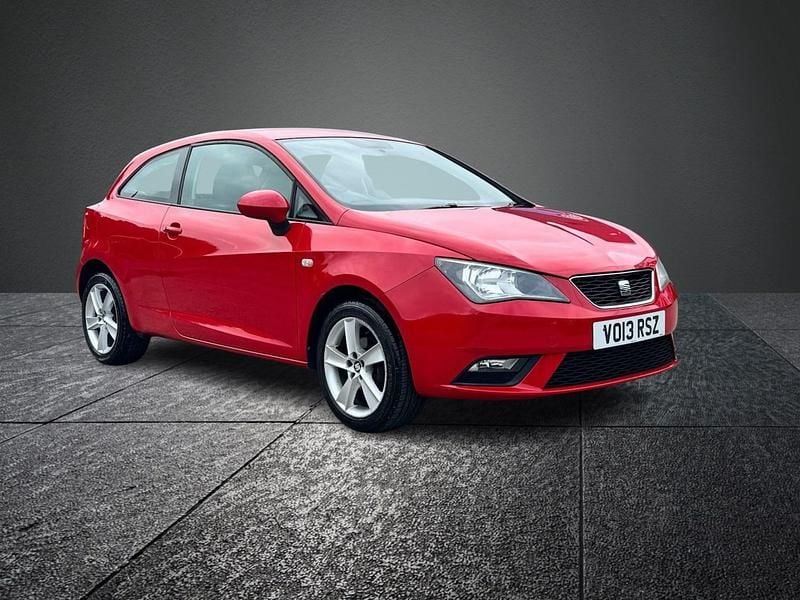 Red Used 2013 Seat Ibiza Hatchback | £3,490 (Good price) - Image 1/4