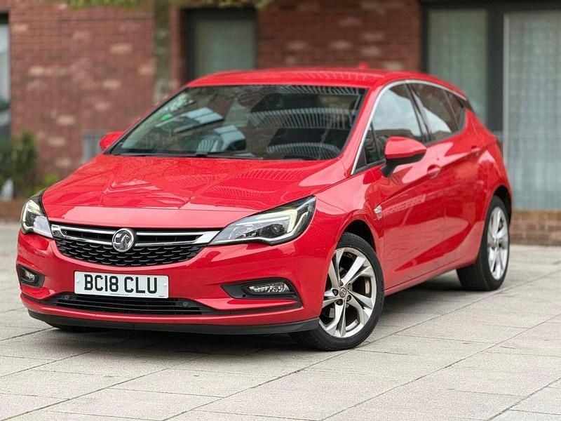 Used Vauxhall Astra SRi 150 HP (110 kW) 2018 Red Hatchback