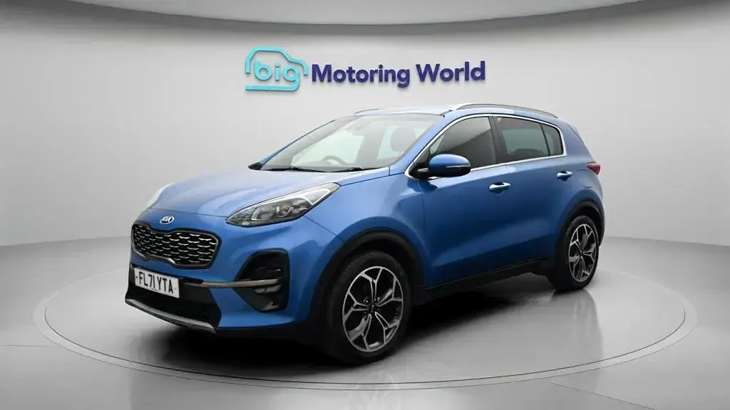 Used Kia Sportage GT-Line 134 HP (98 kW) 2022 Blue SUV