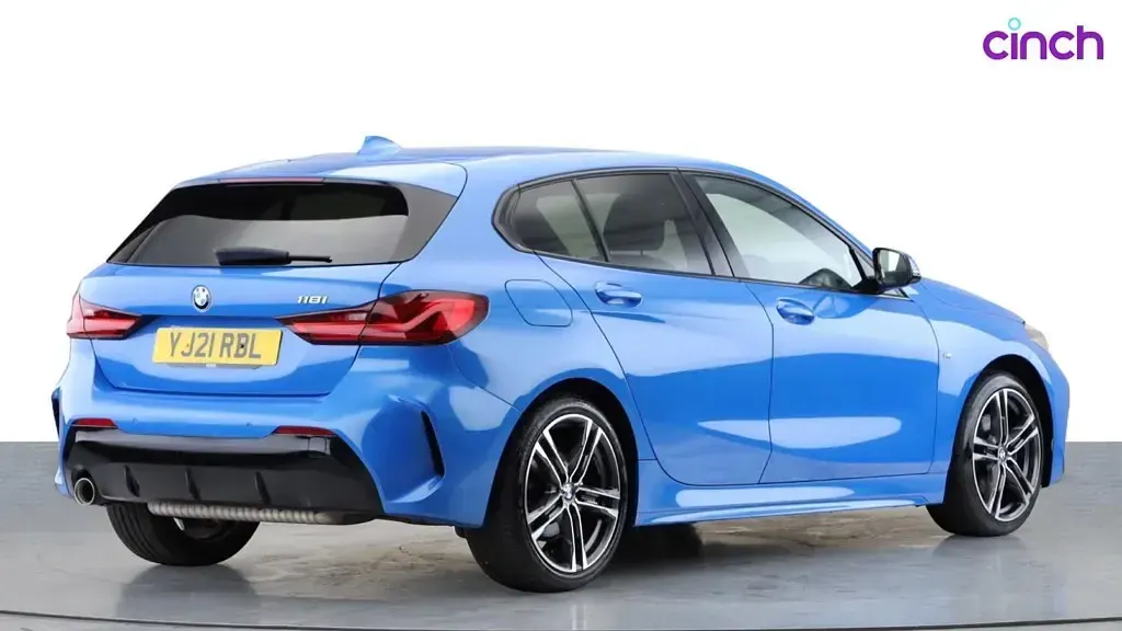 Used BMW 118 M Sport 2021 Blue Hatchback