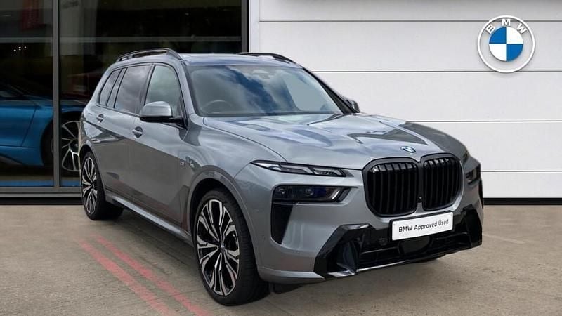 Grey Used 2024 BMW X7 M Sport SUV | £63,873 (Good price) - Image 1/3