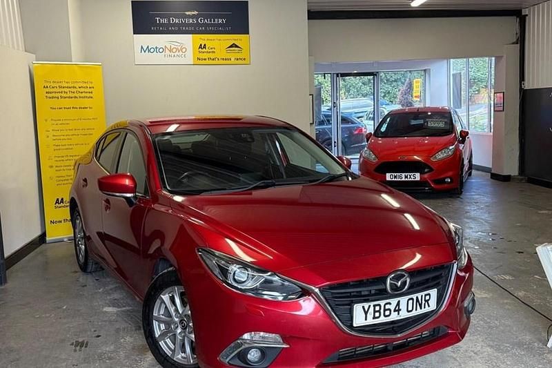 Red Used 2015 Mazda 3 Sedan | £1,495 (Super price) - Image 1/1