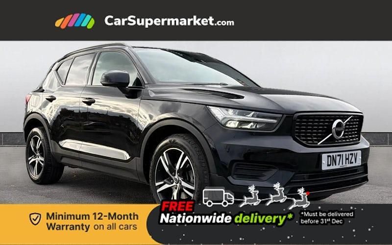Black Used 2021 Volvo XC40 R-Design SUV | £21,497 (Fair price) - Image 1/4