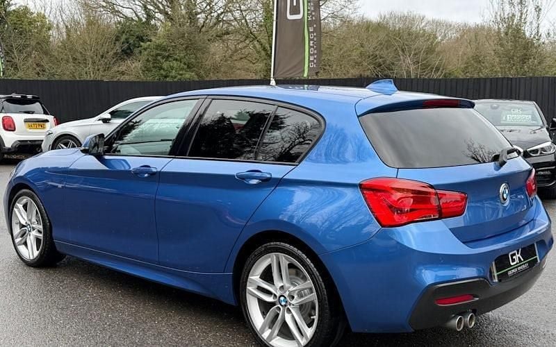 Used BMW 120 M Sport 190 HP (139 kW) 2017 Blue Hatchback