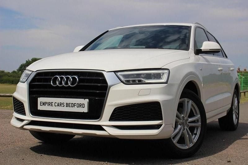 Used Audi Q3 S-Line 150 HP (110 kW) 2018 White SUV