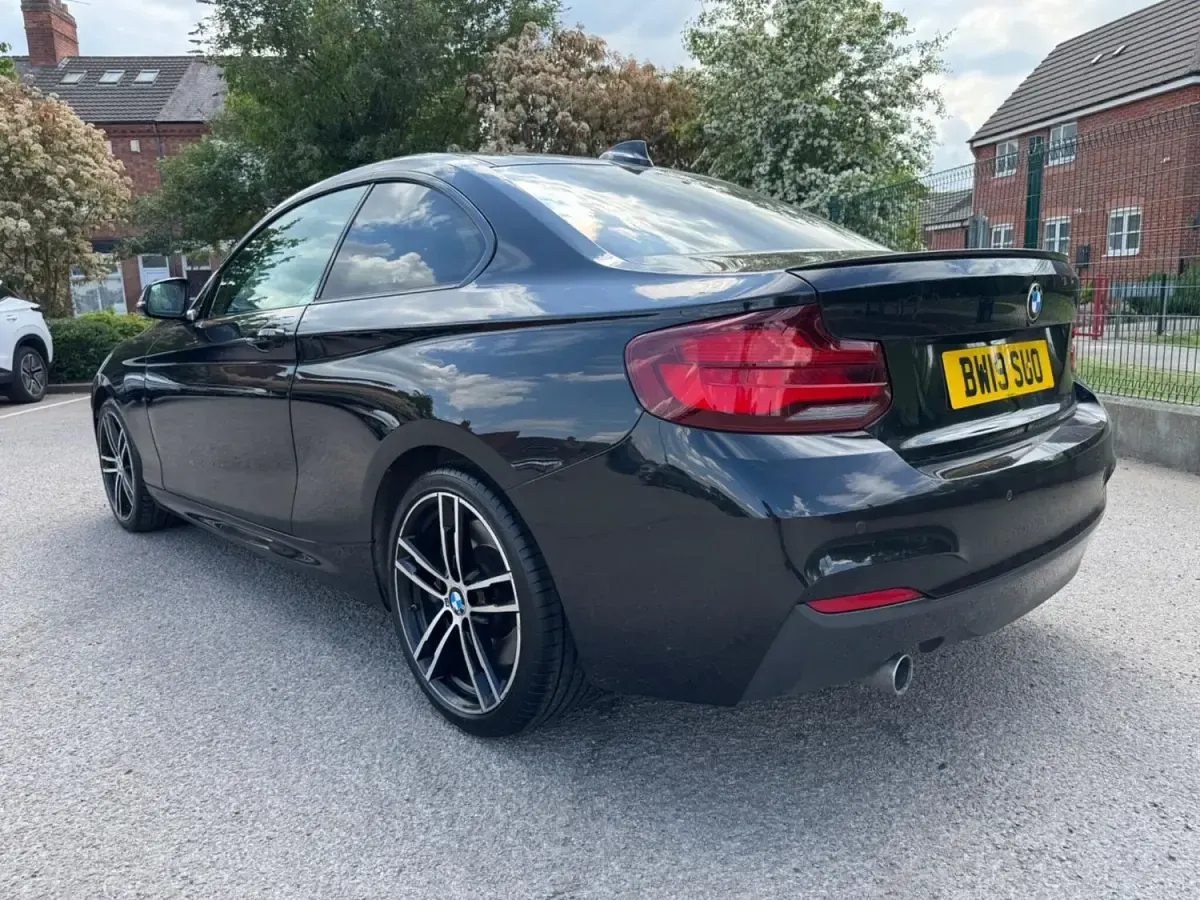 Begagnad BMW 218 M Sport 2019 Svart Sportkupé