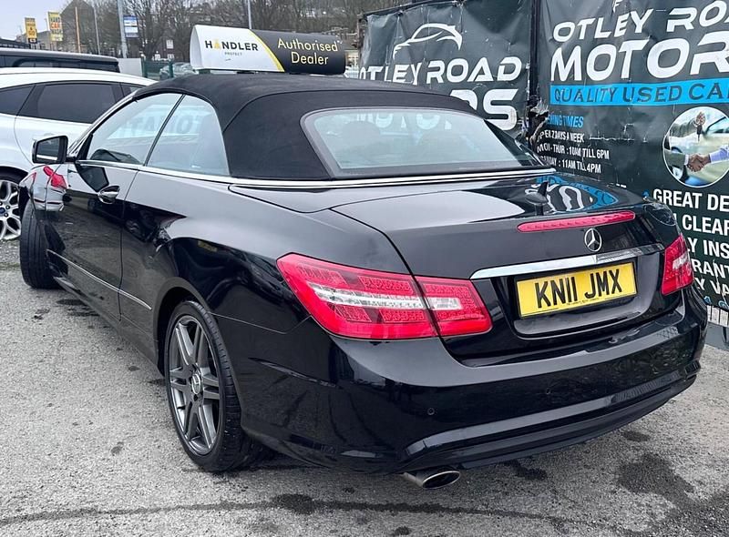 Used Mercedes E250 2011 Black Cabriolet