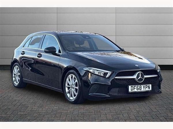 Black Used 2019 Mercedes A180 Executive Hatchback | £15,940 (Fair price) - Image 1/2