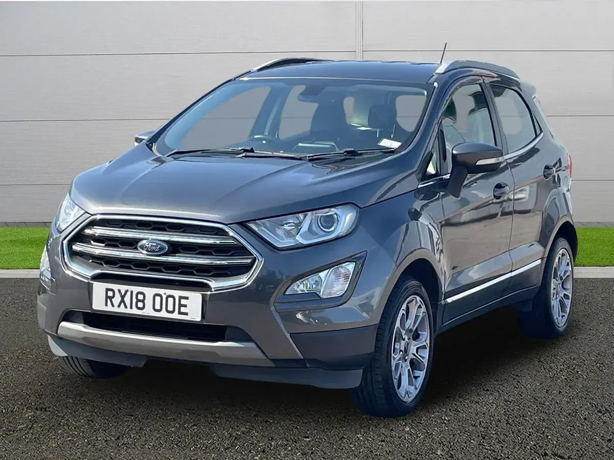 Used Ford Ecosport Titanium 125 HP (91 kW) 2018 Grey SUV