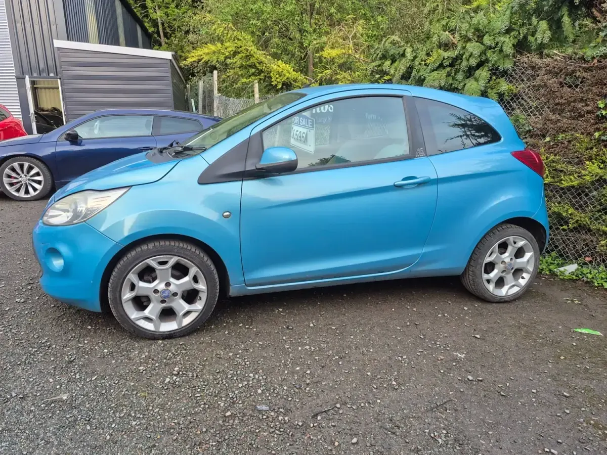 Begagnad Ford Ka Zetec 75 HK (55 kW) 2009 Blå Halvkombi