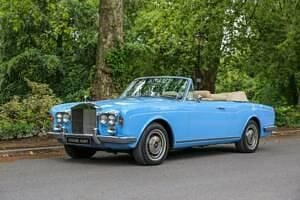 Used Rolls Royce Corniche 211 HP (155 kW) 1977 Blue Cabriolet