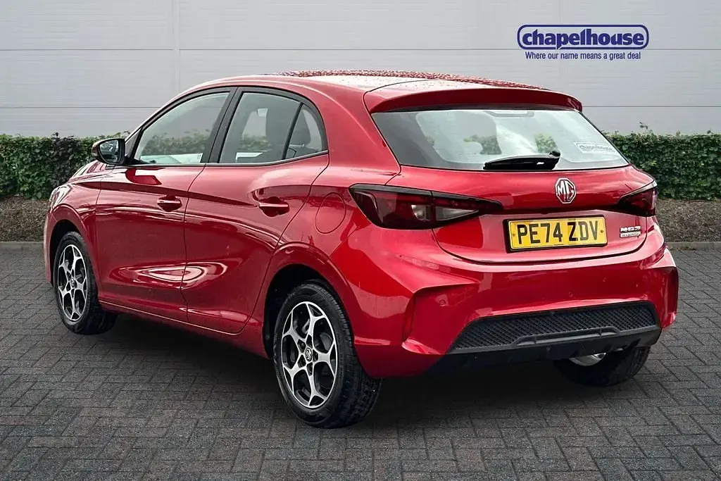 Usado MG MG3 2024 Vermelho Citadino