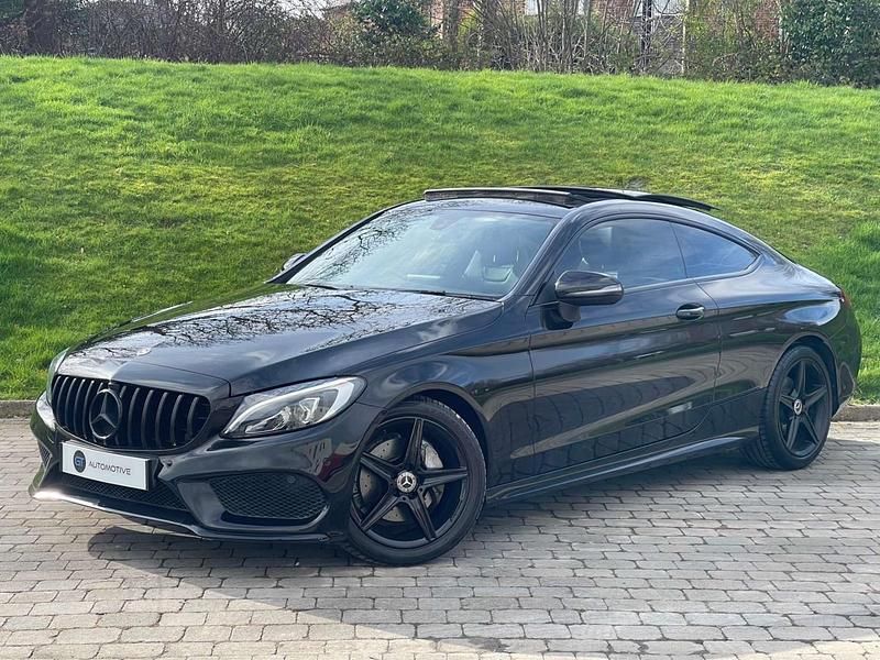 Used Mercedes C220 AMG Line Premium 2018 Black Coupe