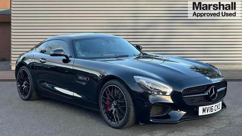Black Used 2016 Mercedes AMG GT S Premium Coupe | £52,898 - Image 1/4