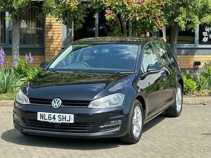 Used VW Golf VII Match 110 HP (80 kW) 2014 Black Hatchback