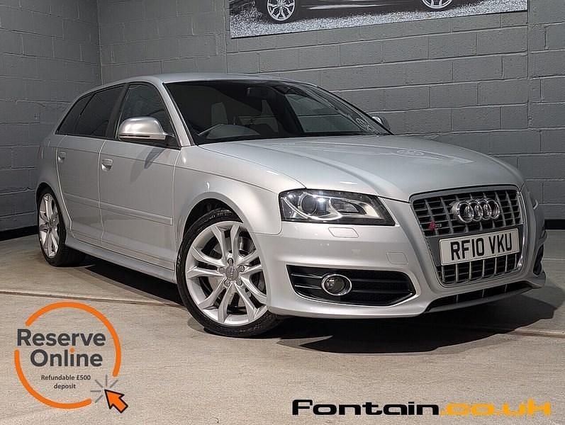 Silver Used 2010 Audi S3 Sportback Business Hatchback | £6,950 - Image 1/4