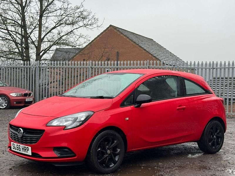 Used Vauxhall Corsa 75 HP (55 kW) 2016 Red Hatchback